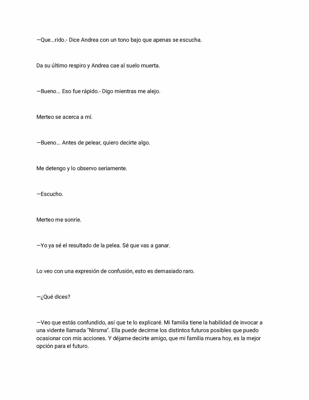 La Dolorosa Vida De Ángel (Novela) - Capítulo 24 - Página 2 - LectorTMOo