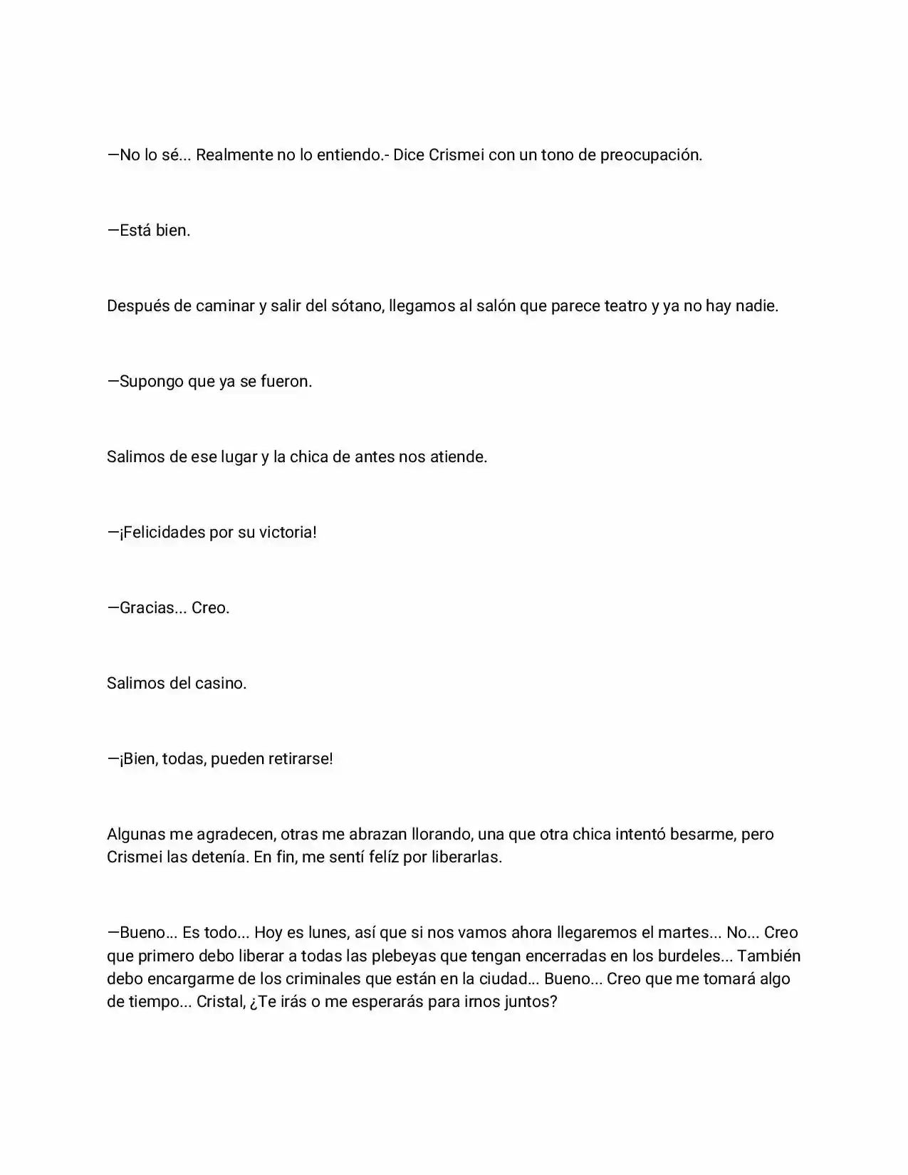 La Dolorosa Vida De Ángel (Novela) - Capítulo 24 - Página 7 - LectorTMOo
