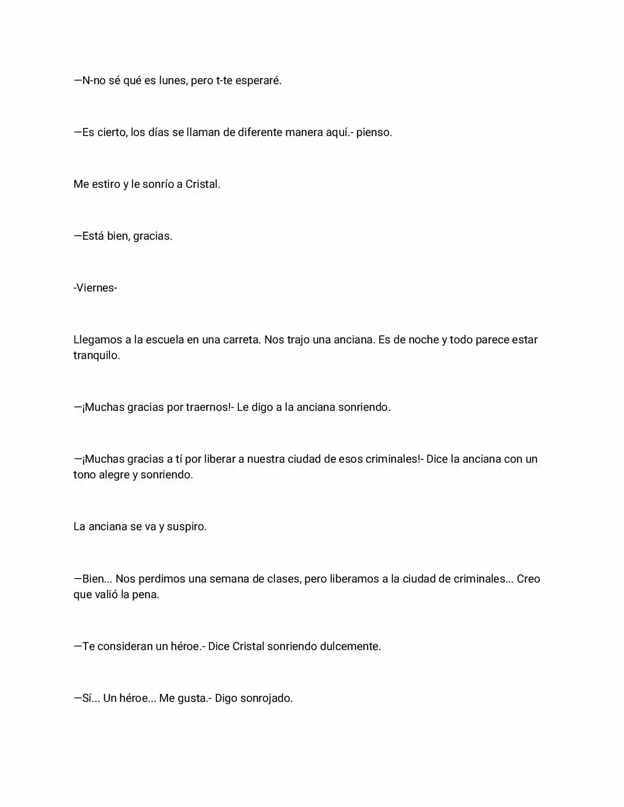 La Dolorosa Vida De Ángel (Novela) - Capítulo 24 - Página 8 - LectorTMOo