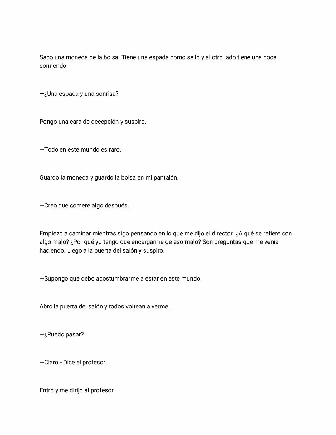 La Dolorosa Vida De Ángel (Novela) - Capítulo 4 - Página 4 - LectorTMOo