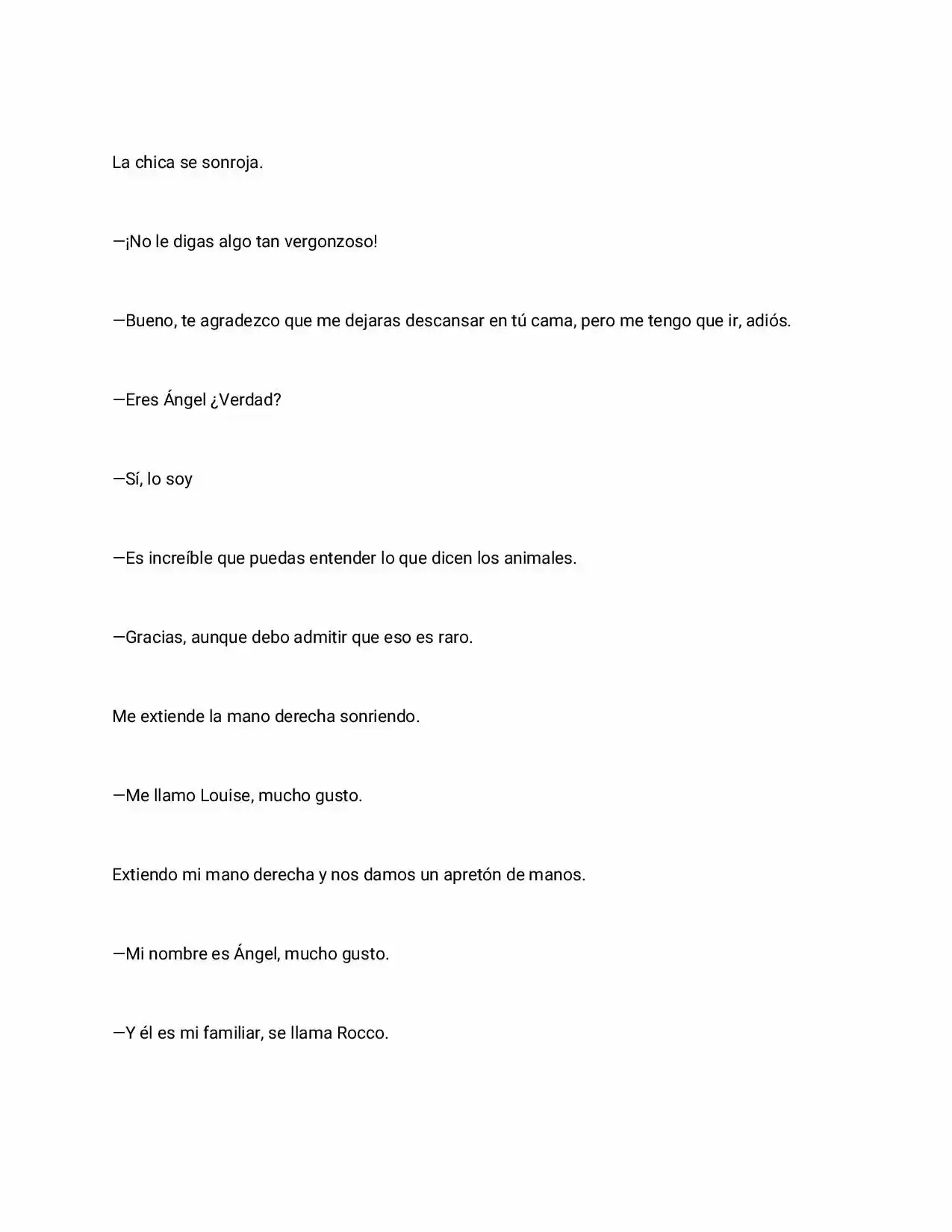 La Dolorosa Vida De Ángel (Novela) - Capítulo 7 - Página 8 - LectorTMOo