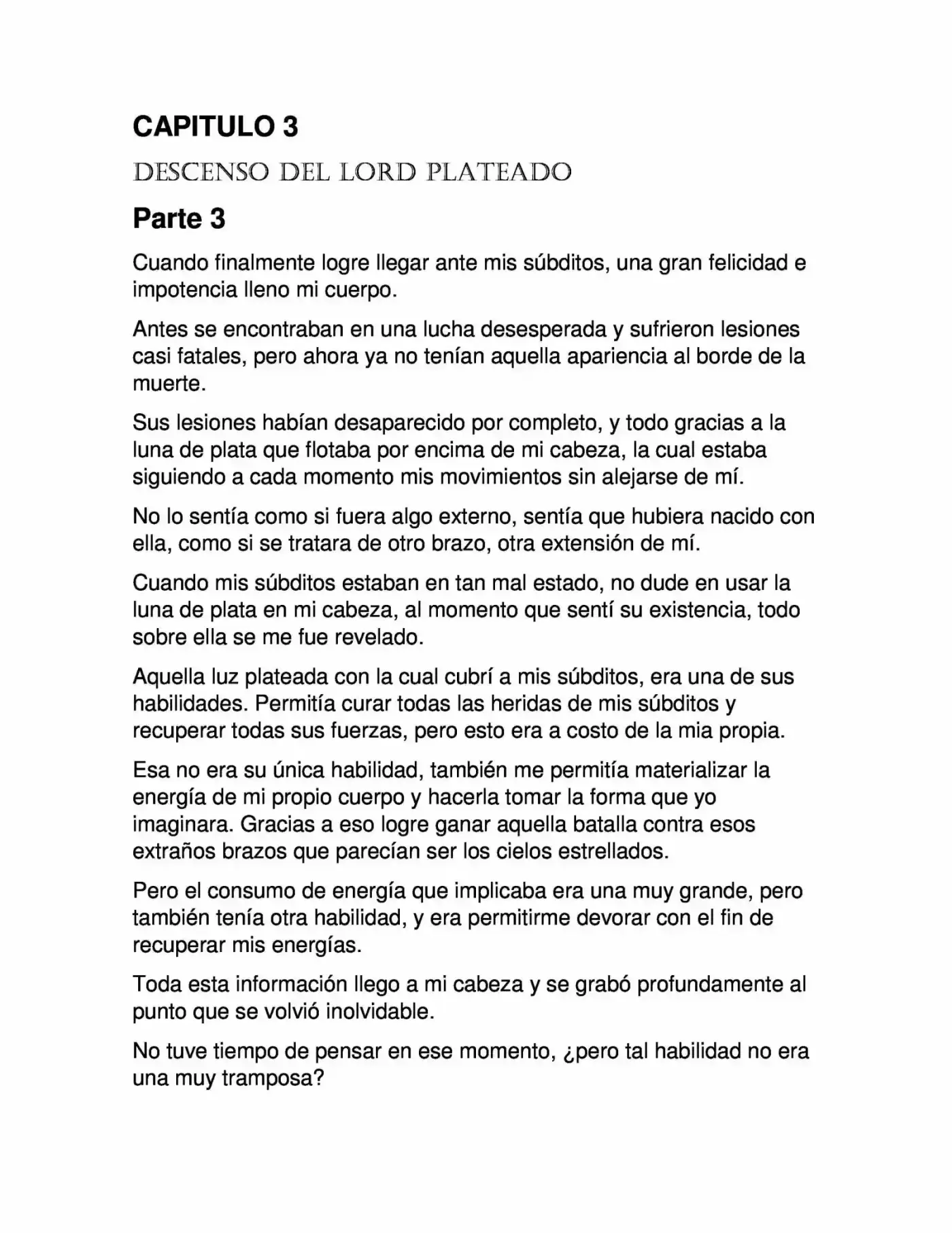 La Dominación Del Emperador (Novela) - Capítulo 10 - Página 1 - LectorTMOo