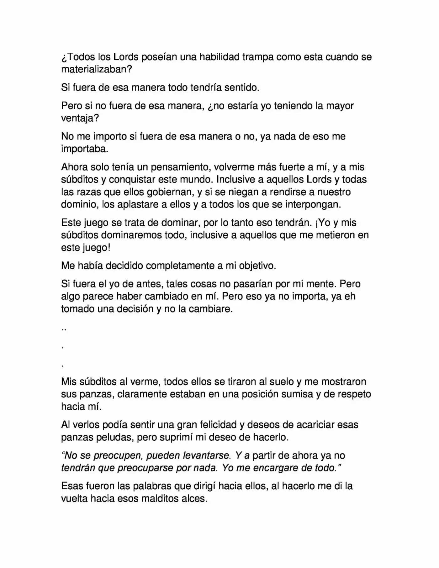 La Dominación Del Emperador (Novela) - Capítulo 10 - Página 2 - LectorTMOo