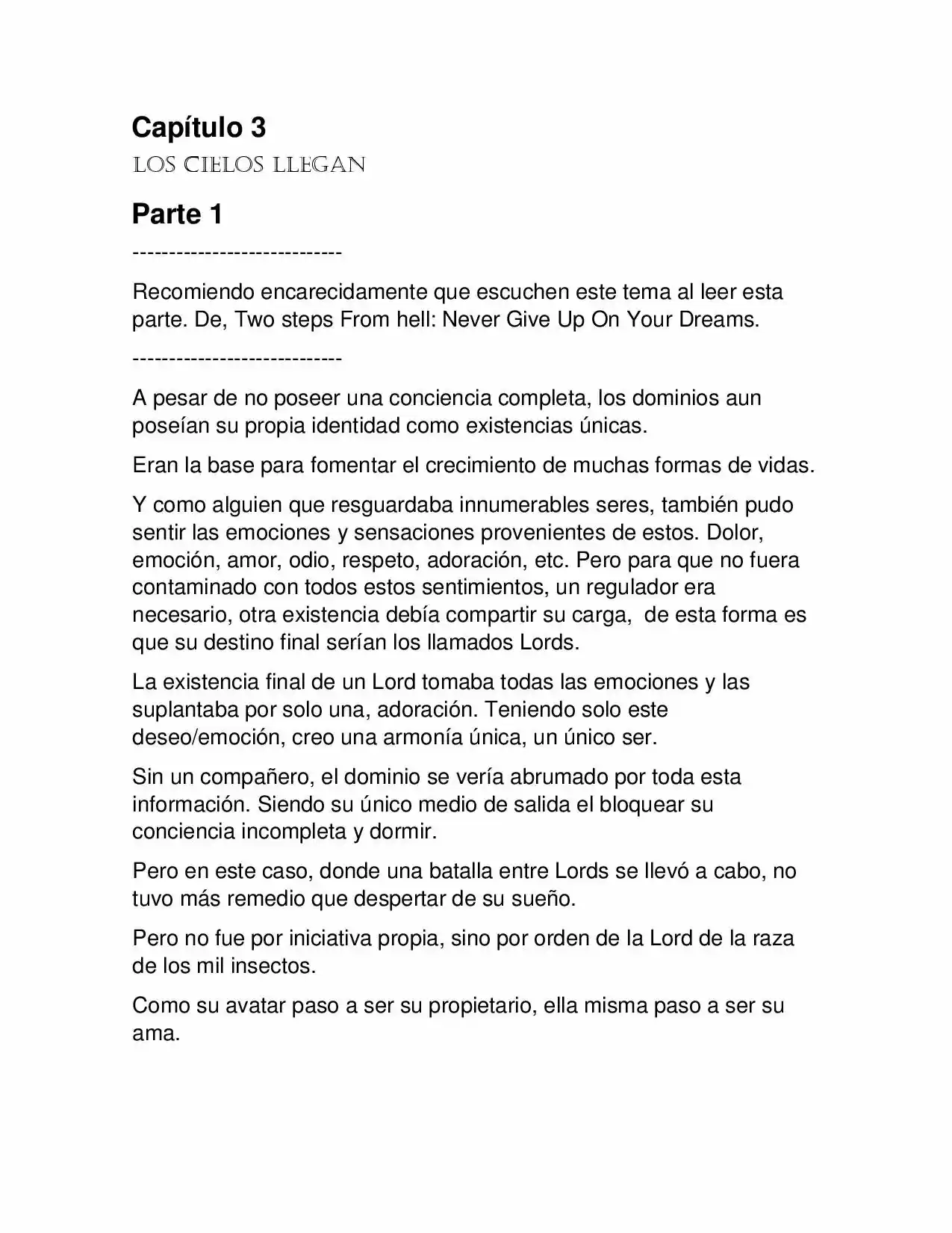 La Dominación Del Emperador (Novela) - Capítulo 101 - Página 1 - LectorTMOo