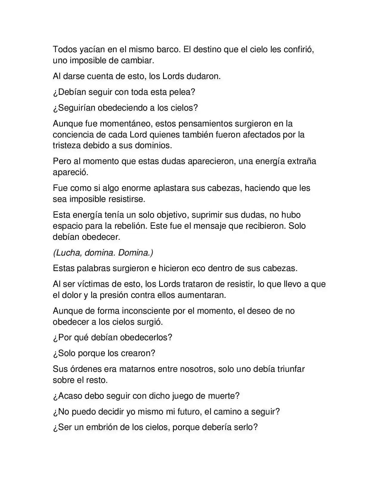 La Dominación Del Emperador (Novela) - Capítulo 101 - Página 6 - LectorTMOo