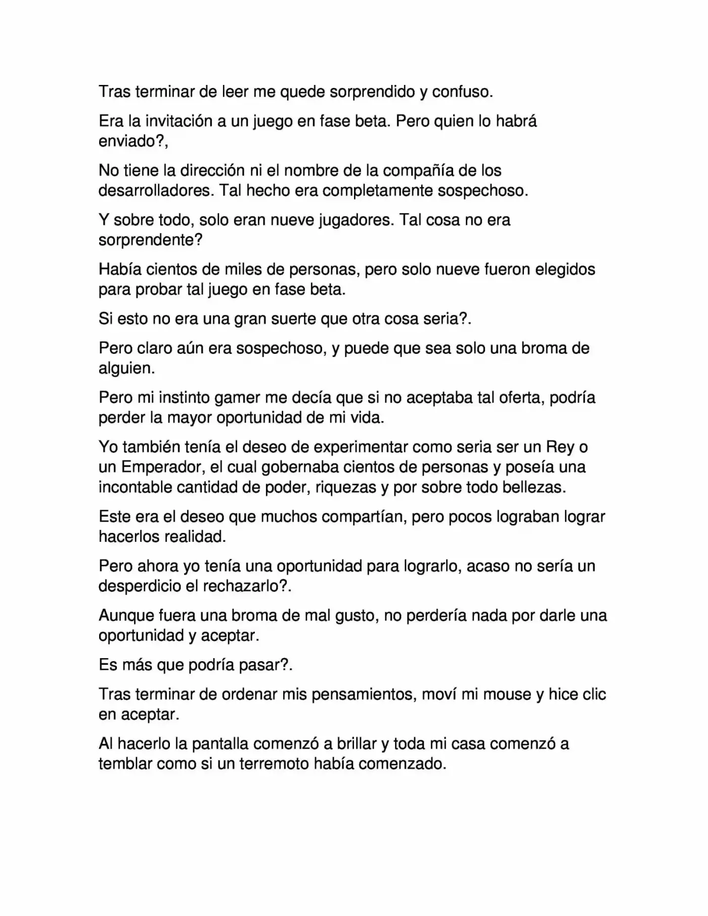 La Dominación Del Emperador (Novela) - Capítulo 2 - Página 6 - LectorTMOo
