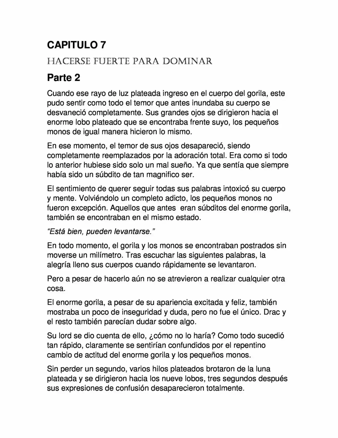 La Dominación Del Emperador (Novela) - Capítulo 21 - Página 1 - LectorTMOo