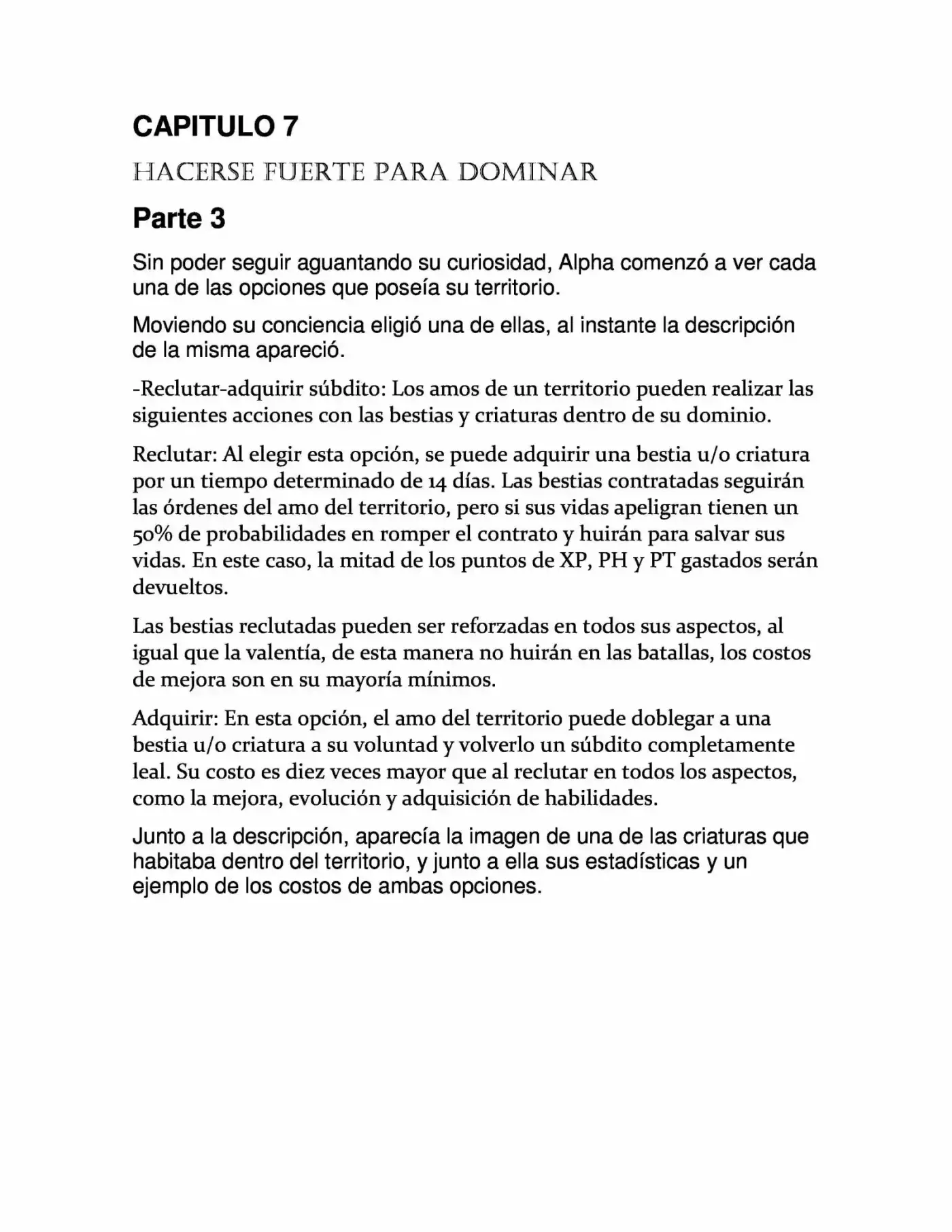 La Dominación Del Emperador (Novela) - Capítulo 22 - Página 1 - LectorTMOo