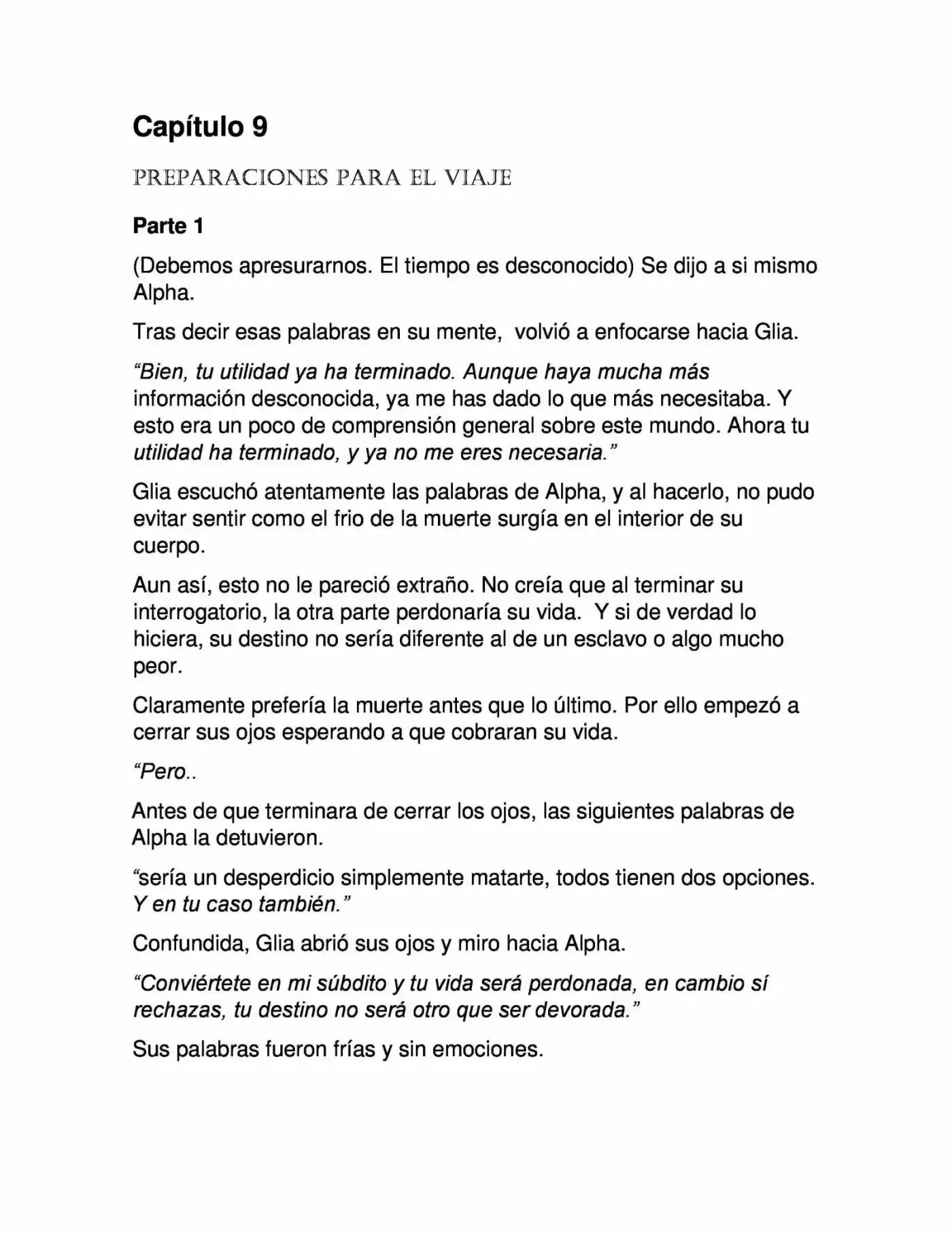 La Dominación Del Emperador (Novela) - Capítulo 49 - Página 1 - LectorTMOo
