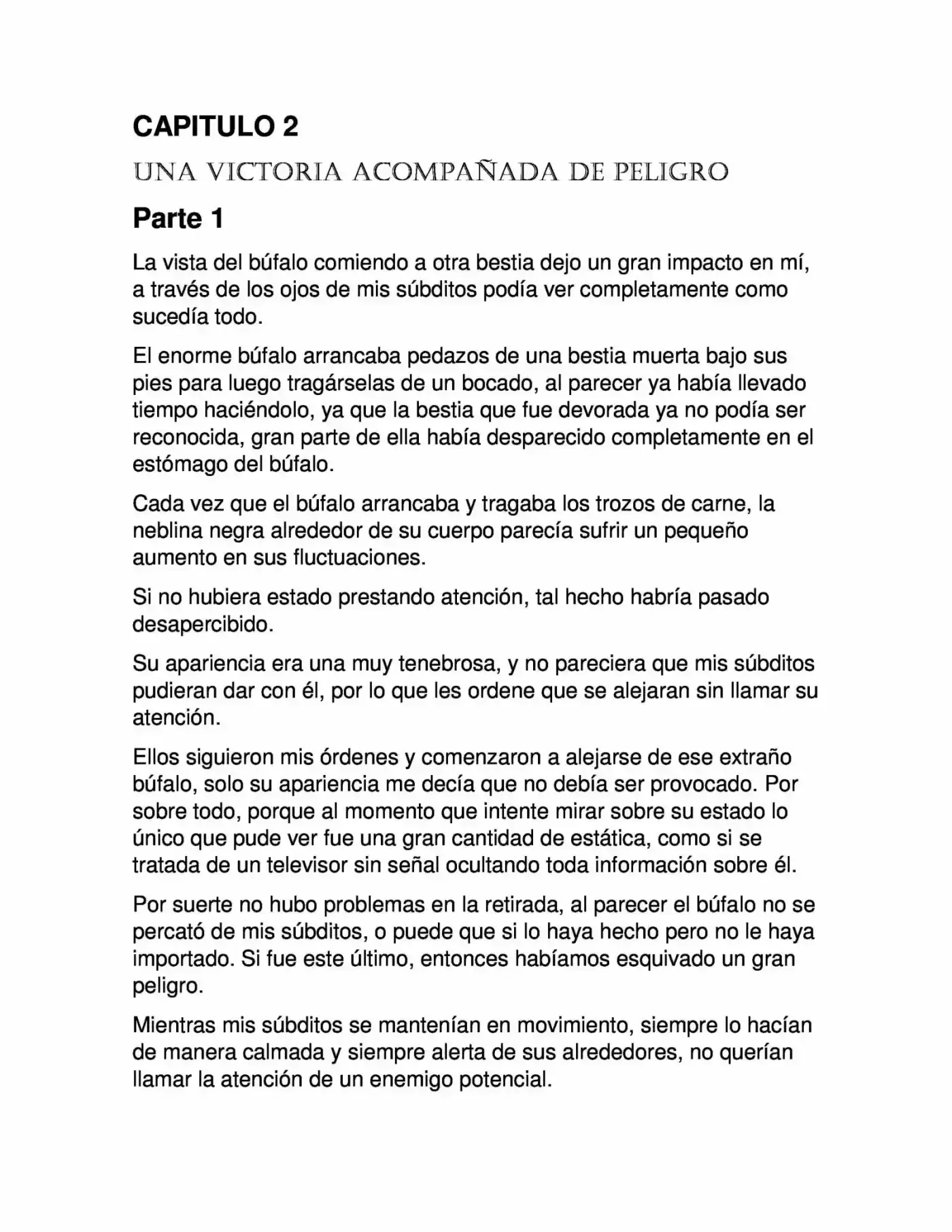 La Dominación Del Emperador (Novela) - Capítulo 5 - Página 1 - LectorTMOo