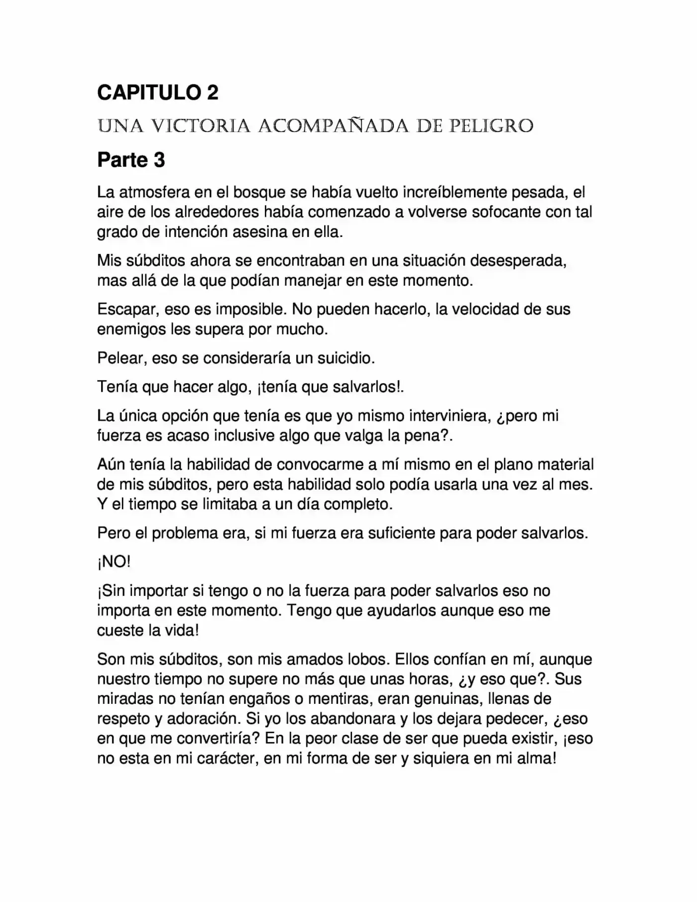 La Dominación Del Emperador (Novela) - Capítulo 7 - Página 1 - LectorTMOo