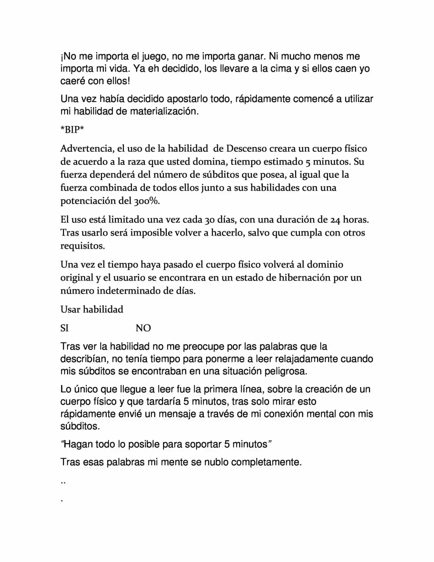 La Dominación Del Emperador (Novela) - Capítulo 7 - Página 2 - LectorTMOo