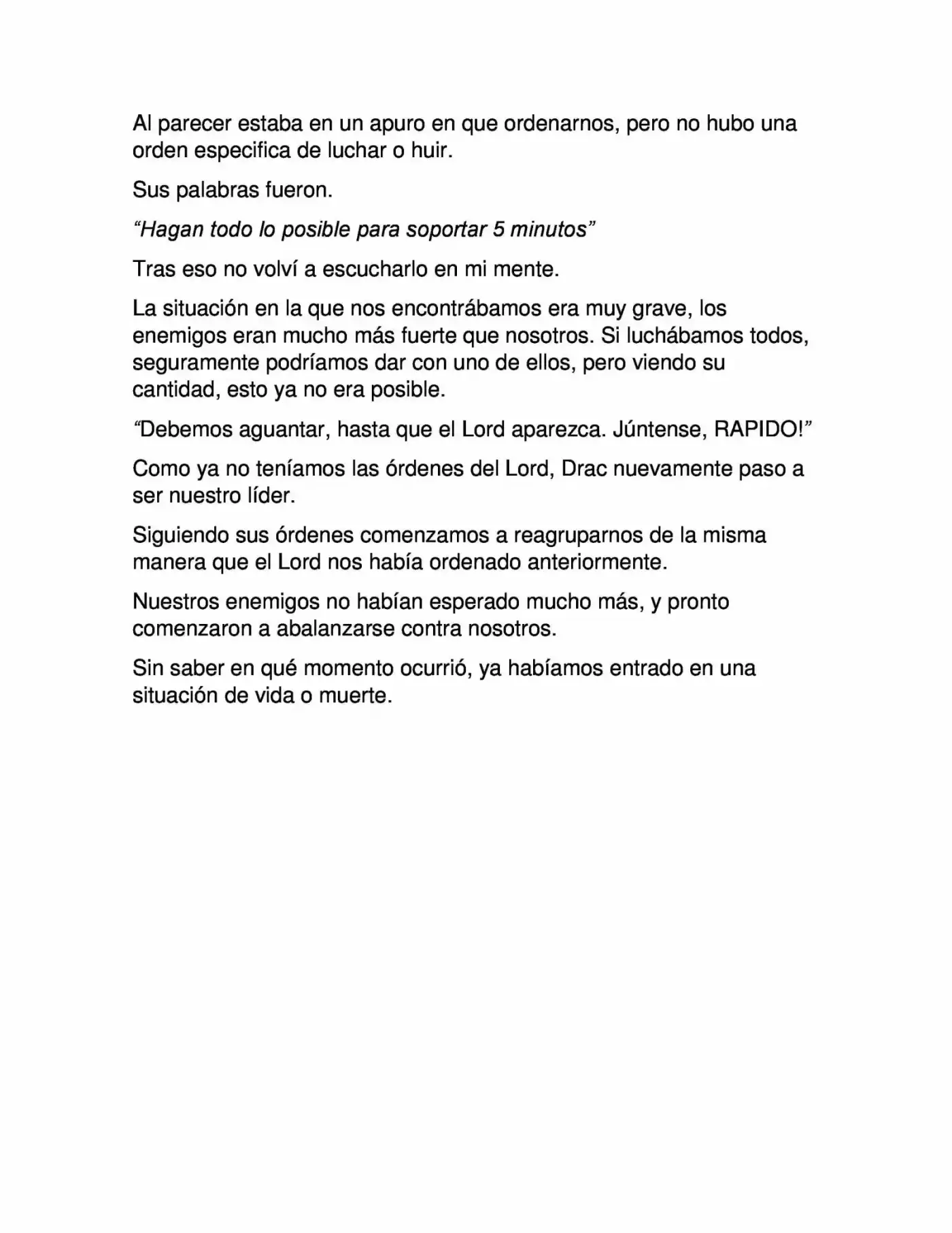 La Dominación Del Emperador (Novela) - Capítulo 7 - Página 8 - LectorTMOo