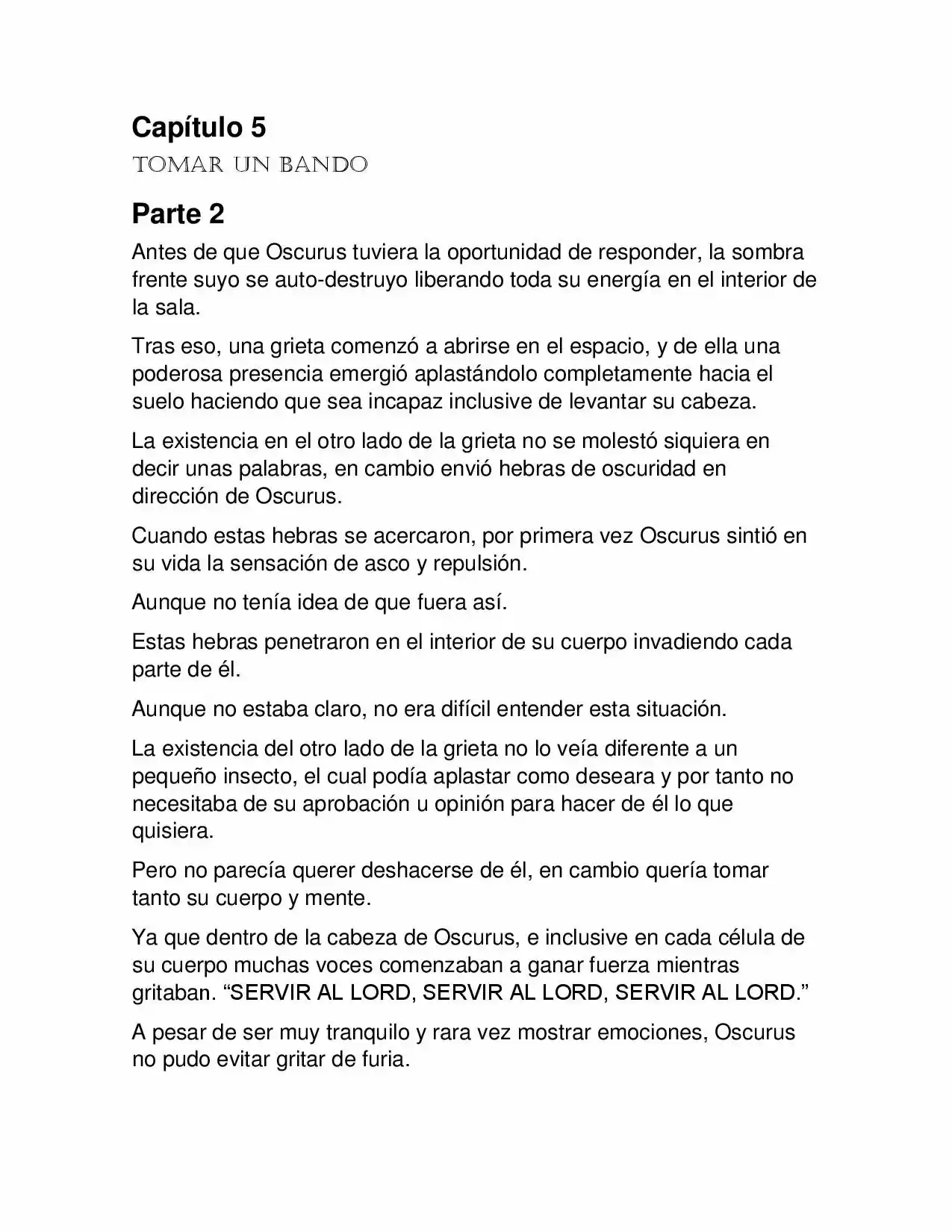 La Dominación Del Emperador (Novela) - Capítulo 70 - Página 1 - LectorTMOo