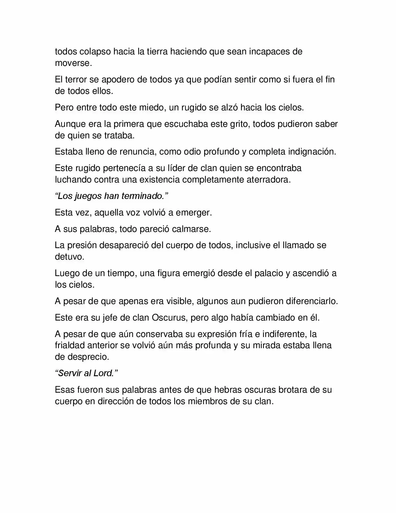 La Dominación Del Emperador (Novela) - Capítulo 70 - Página 8 - LectorTMOo