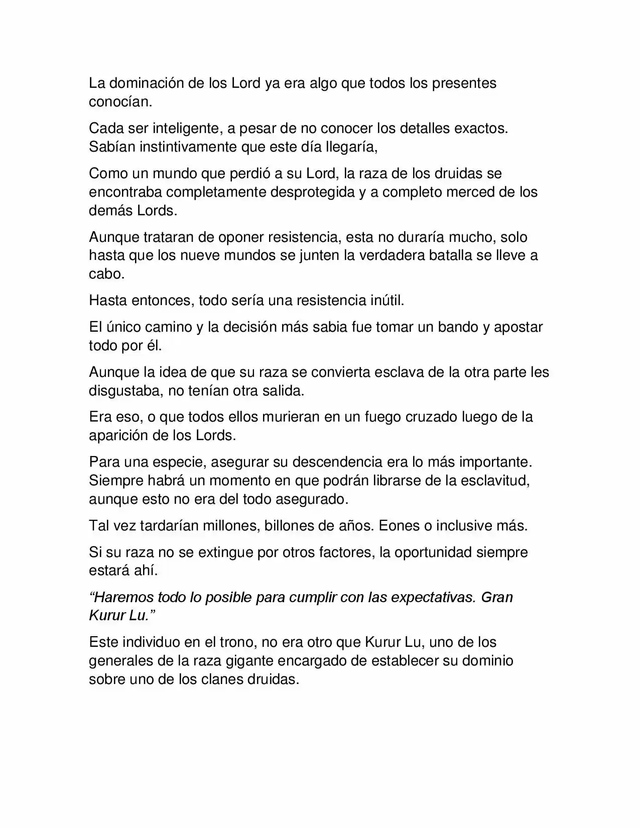 La Dominación Del Emperador (Novela) - Capítulo 73 - Página 6 - LectorTMOo