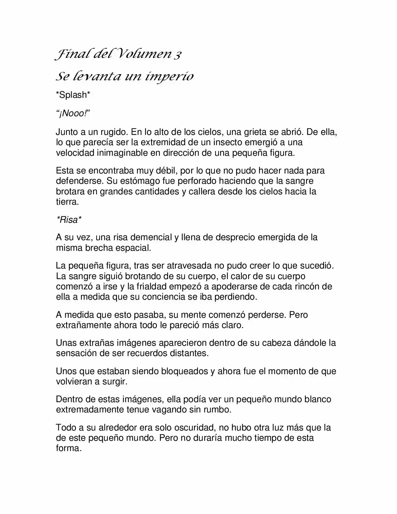 La Dominación Del Emperador (Novela) - Capítulo 93 - Página 1 - LectorTMOo
