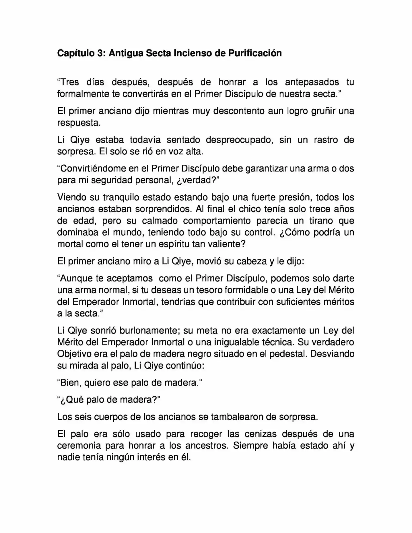 La Dominación Del Emperador (Novela) - Capítulo 3 - Página 1 - LectorTMOo