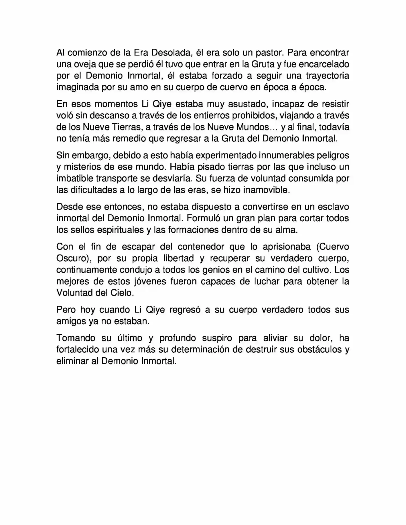 La Dominación Del Emperador (Novela) - Capítulo 3 - Página 6 - LectorTMOo