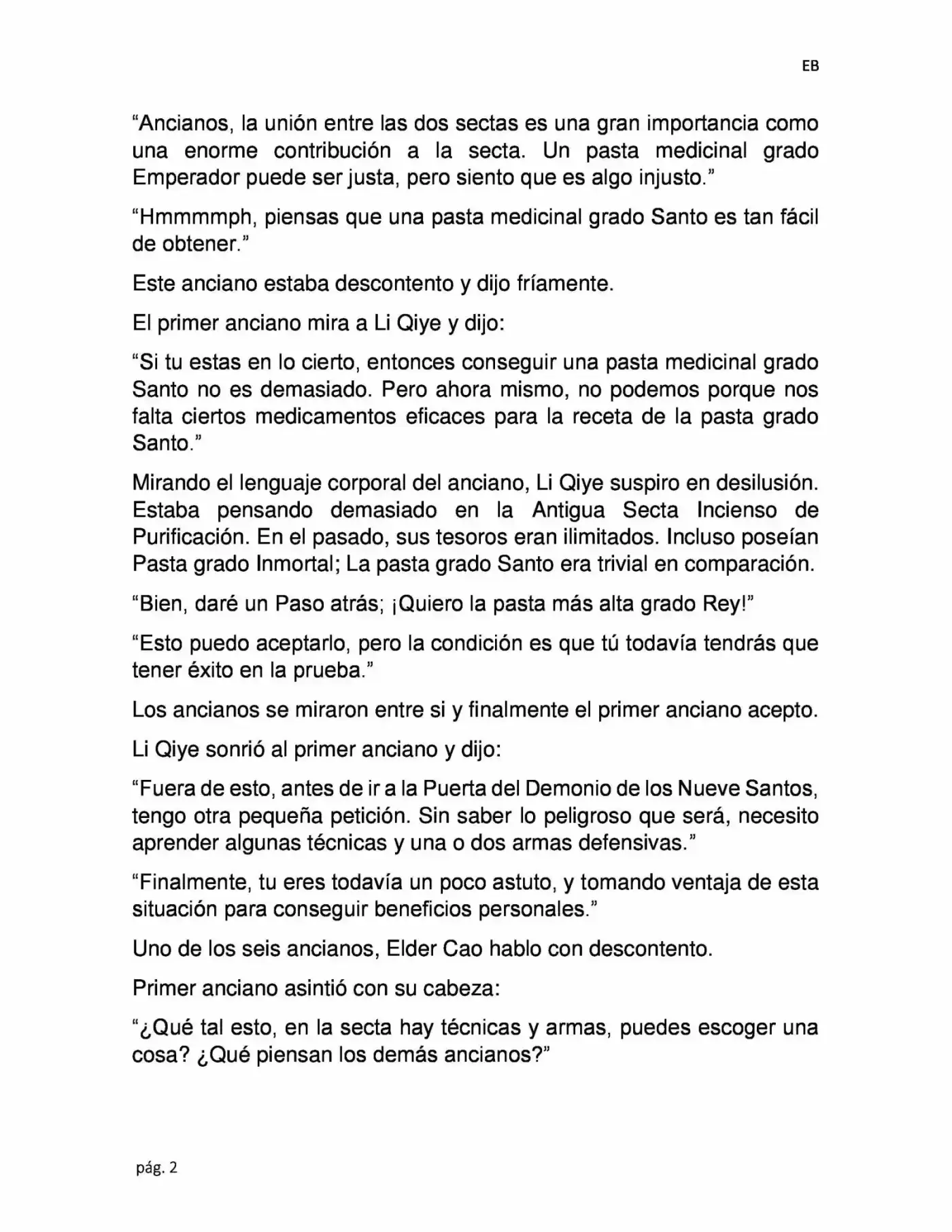 La Dominación Del Emperador (Novela) - Capítulo 5 - Página 2 - LectorTMOo