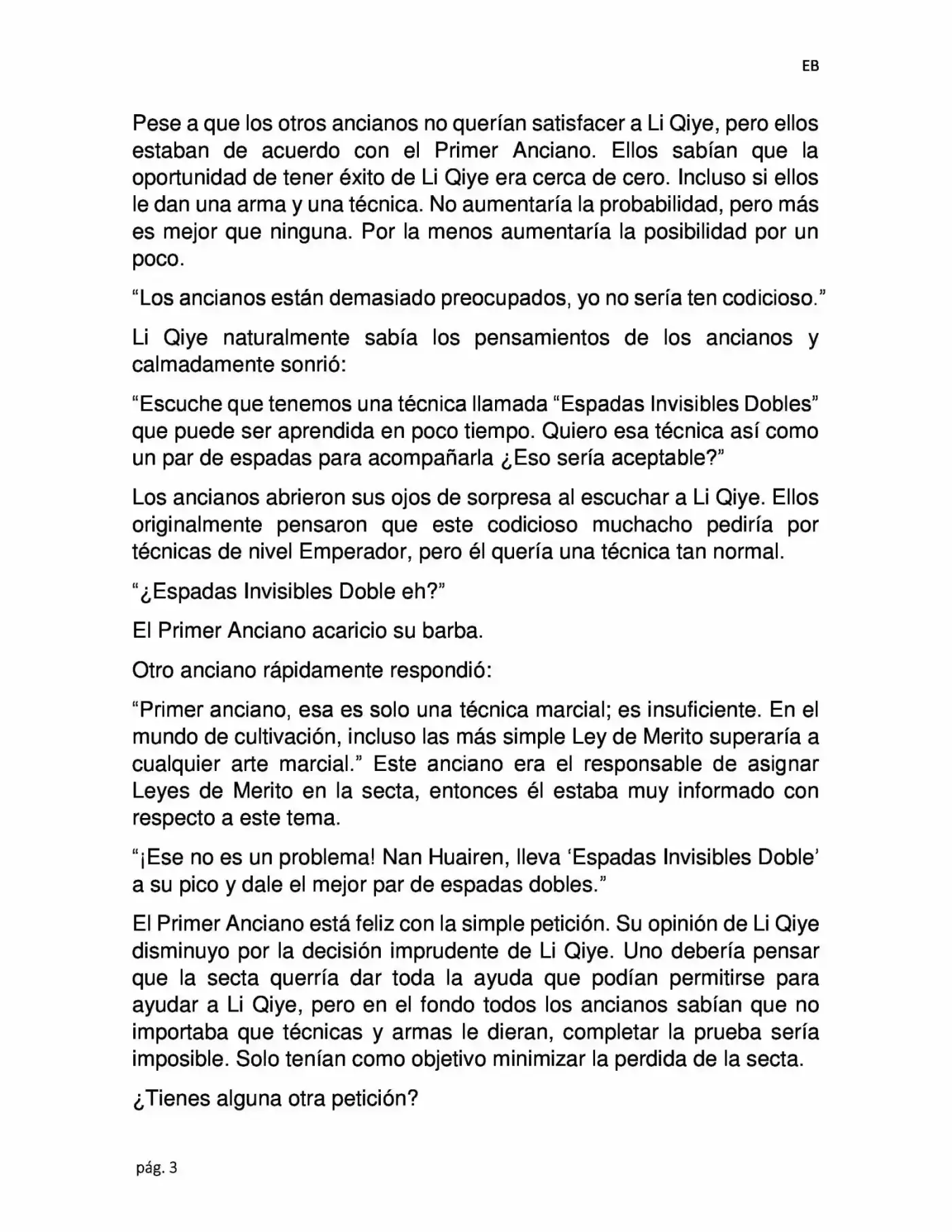 La Dominación Del Emperador (Novela) - Capítulo 5 - Página 3 - LectorTMOo