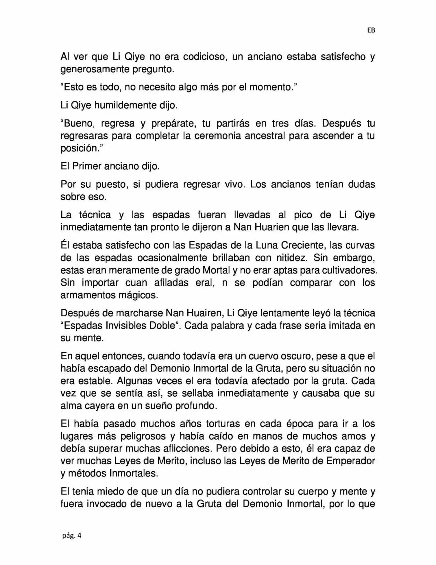 La Dominación Del Emperador (Novela) - Capítulo 5 - Página 4 - LectorTMOo