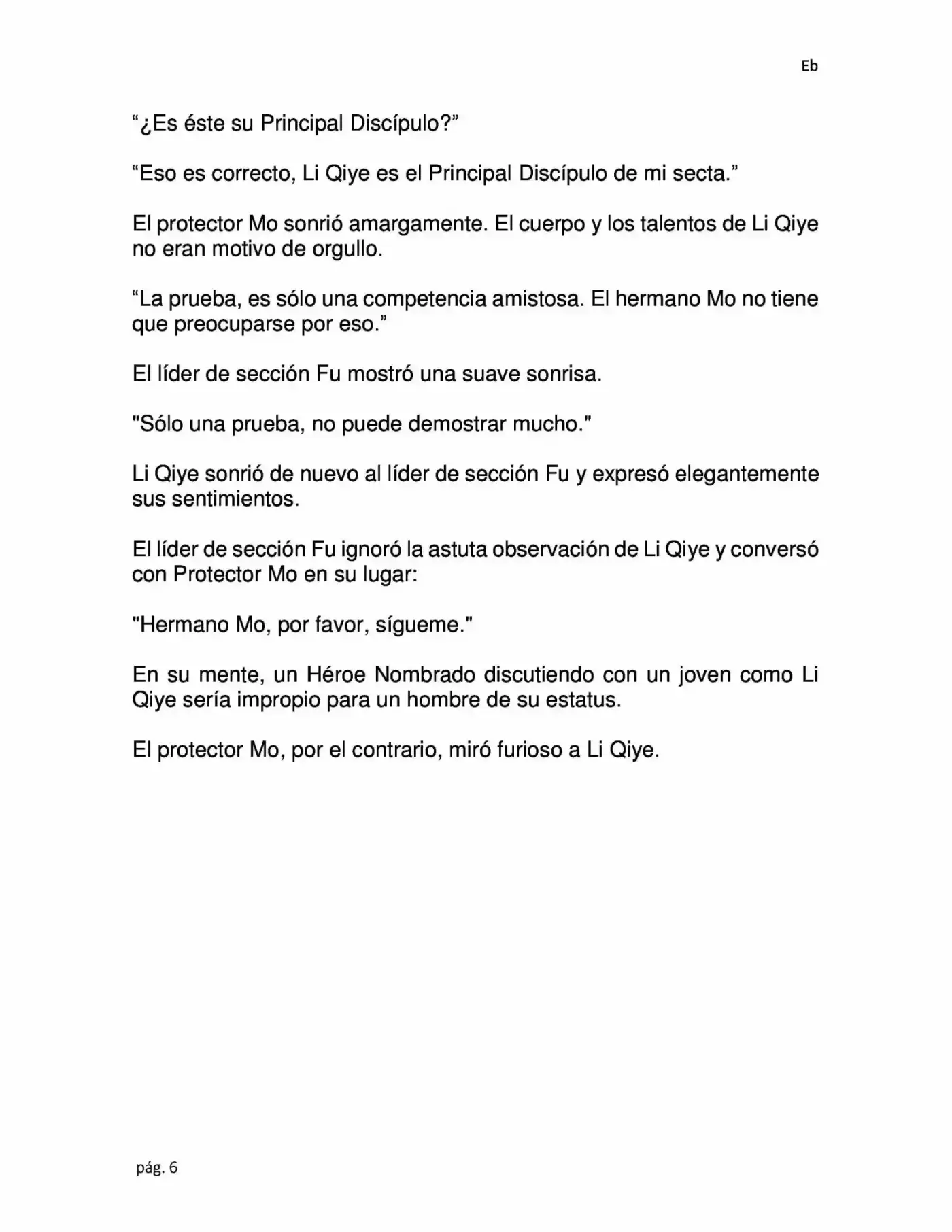 La Dominación Del Emperador (Novela) - Capítulo 6 - Página 6 - LectorTMOo