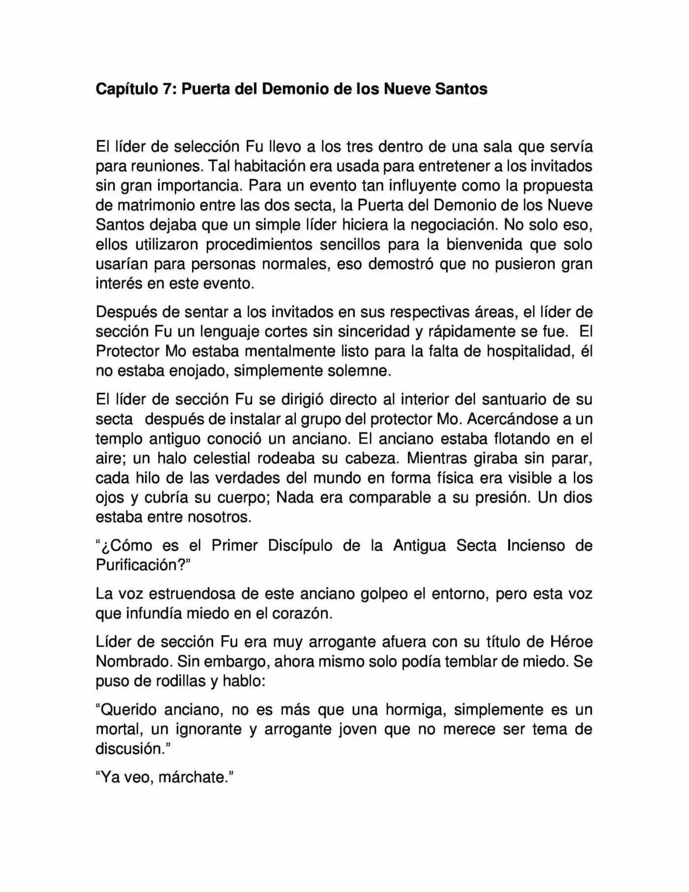 La Dominación Del Emperador (Novela) - Capítulo 7 - Página 1 - LectorTMOo
