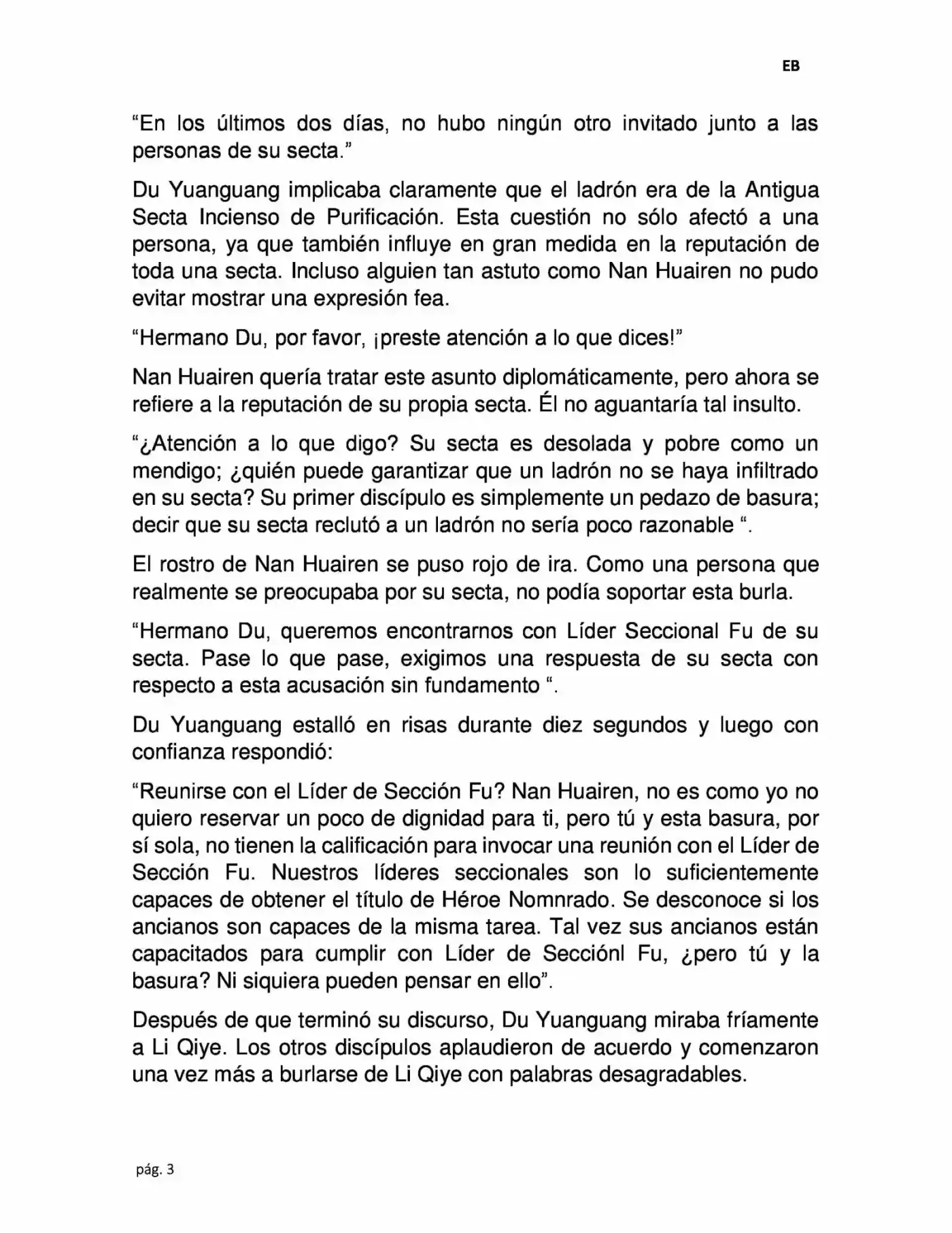 La Dominación Del Emperador (Novela) - Capítulo 9 - Página 3 - LectorTMOo