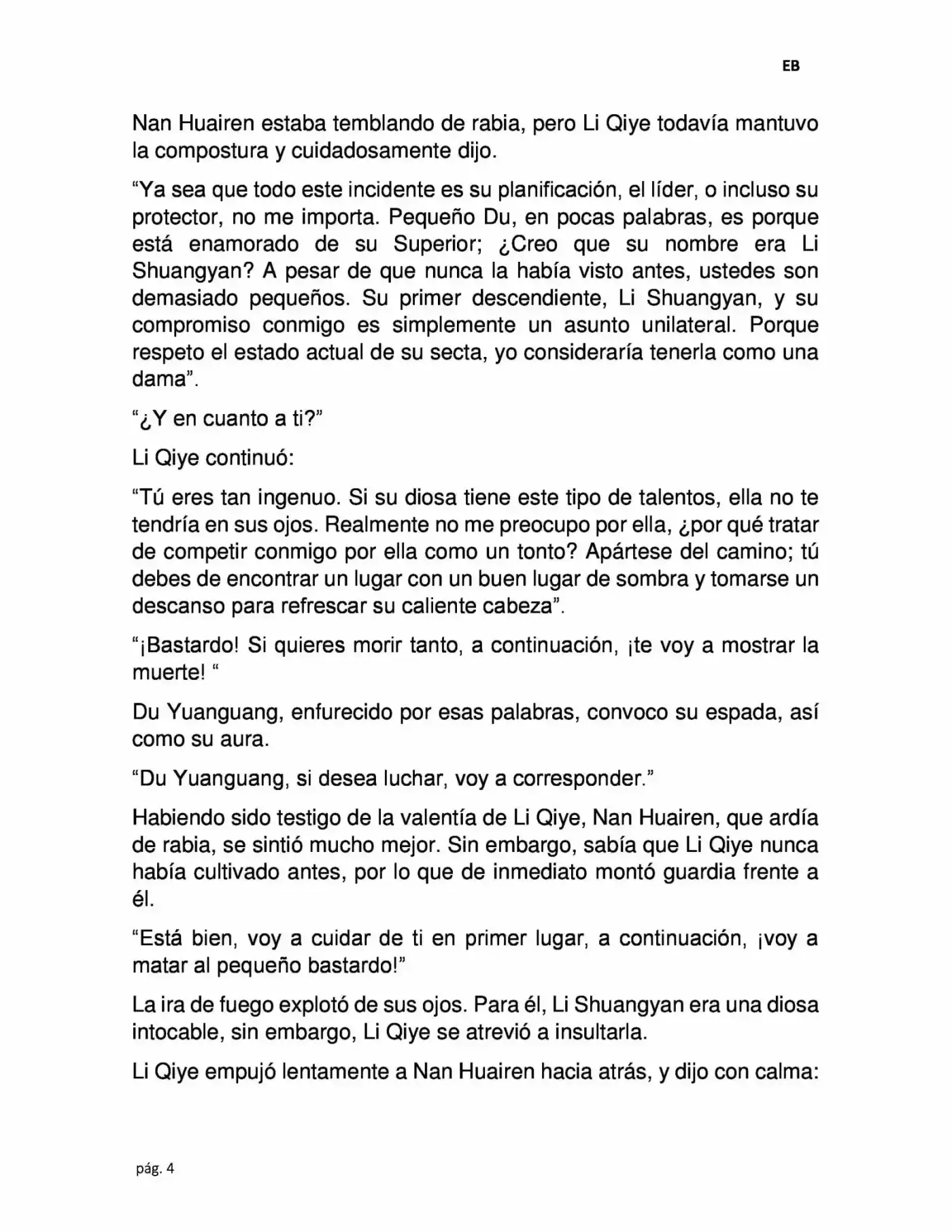 La Dominación Del Emperador (Novela) - Capítulo 9 - Página 4 - LectorTMOo