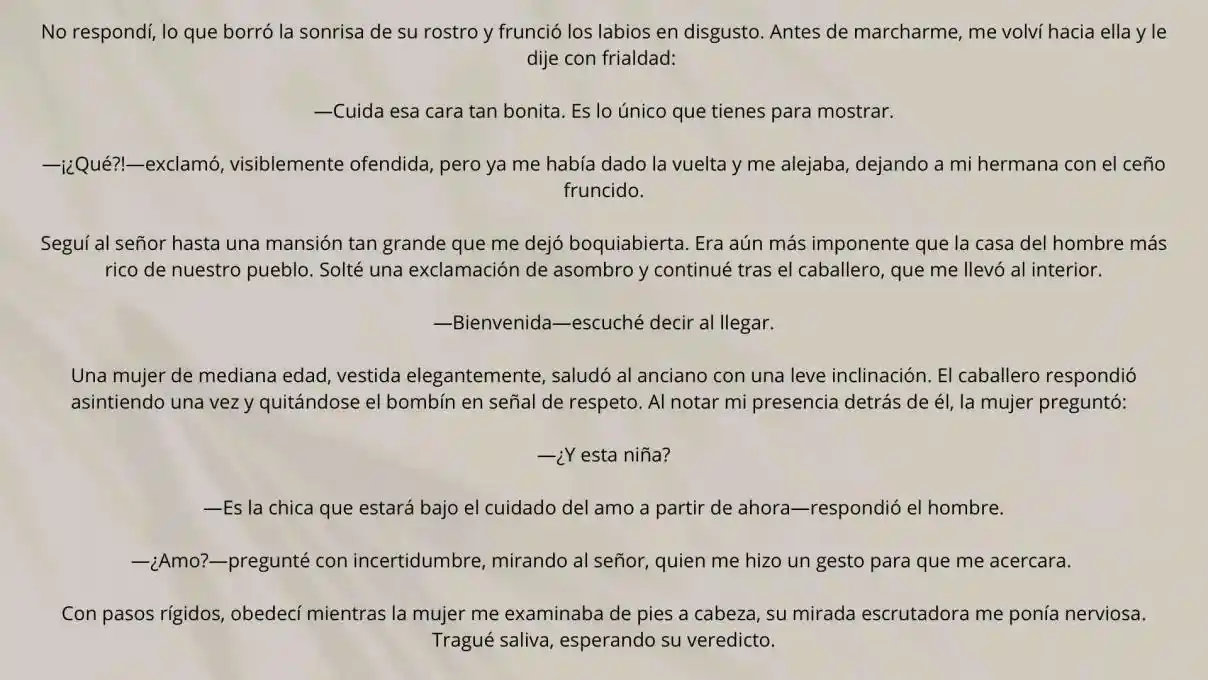 La Doncella Secreta Del Conde (Novela) - Capítulo 1 - Página 5 - LectorTMOo