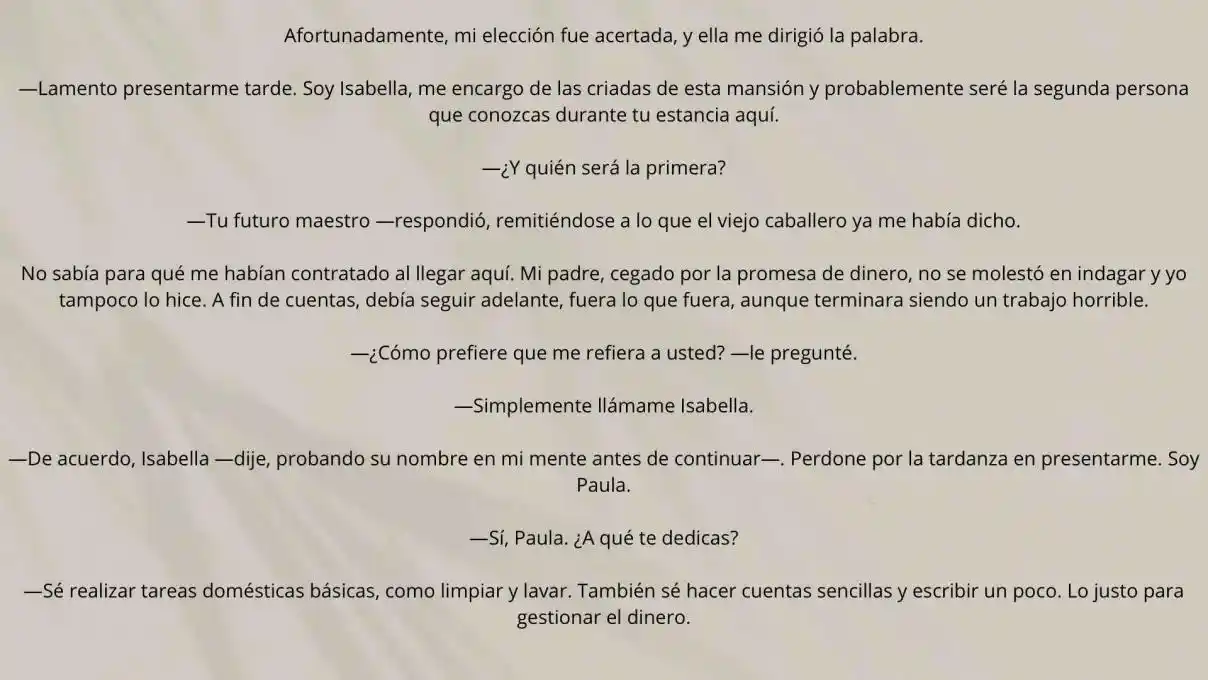 La Doncella Secreta Del Conde (Novela) - Capítulo 2 - Página 2 - LectorTMOo