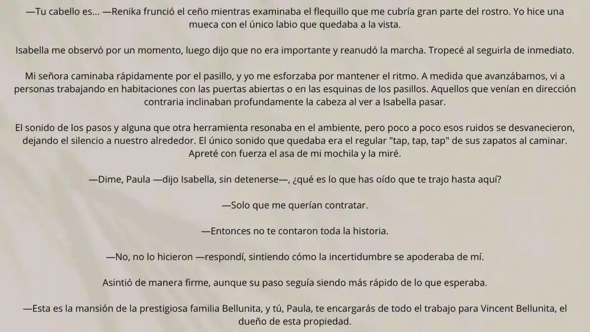 La Doncella Secreta Del Conde (Novela) - Capítulo 2 - Página 5 - LectorTMOo