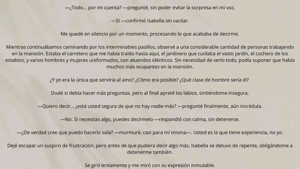 La Doncella Secreta Del Conde (Novela) - Capítulo 2 - Página 6 - LectorTMOo