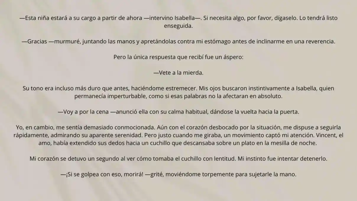 La Doncella Secreta Del Conde (Novela) - Capítulo 3 - Página 4 - LectorTMOo