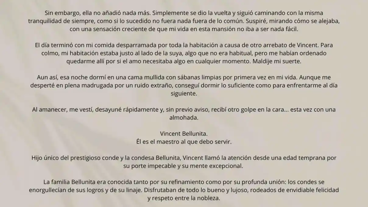 La Doncella Secreta Del Conde (Novela) - Capítulo 3 - Página 7 - LectorTMOo