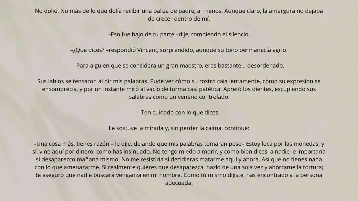 La Doncella Secreta Del Conde (Novela) - Capítulo 4 - Página 6 - LectorTMOo