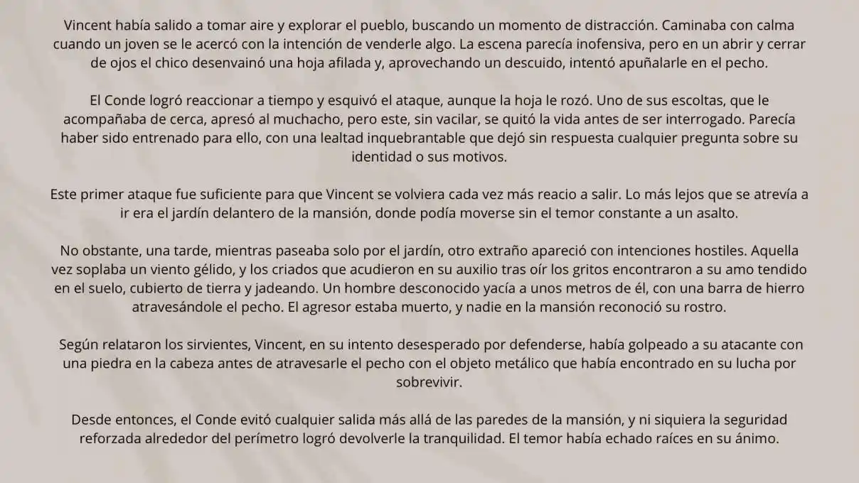 La Doncella Secreta Del Conde (Novela) - Capítulo 6 - Página 2 - LectorTMOo