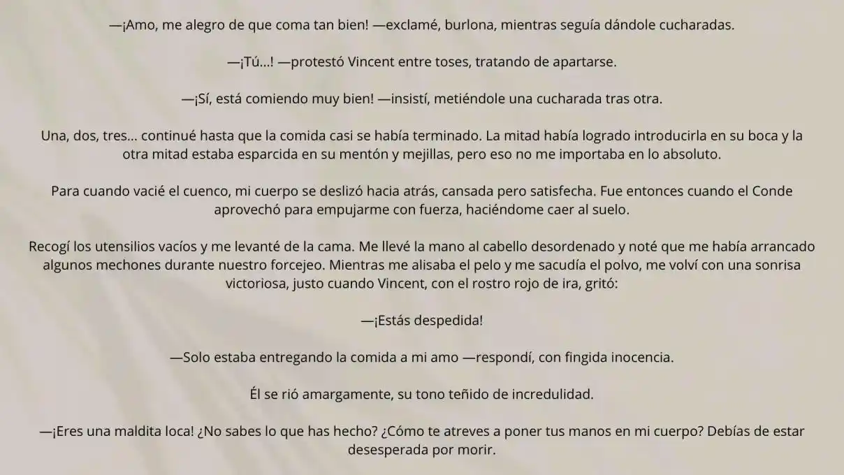 La Doncella Secreta Del Conde (Novela) - Capítulo 6 - Página 8 - LectorTMOo