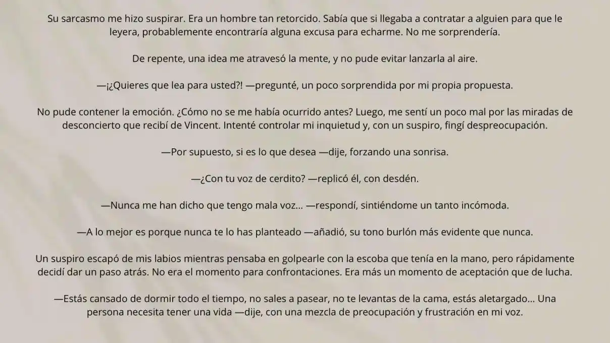 La Doncella Secreta Del Conde (Novela) - Capítulo 8 - Página 8 - LectorTMOo