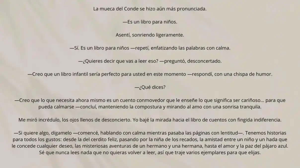 La Doncella Secreta Del Conde (Novela) - Capítulo 9 - Página 3 - LectorTMOo