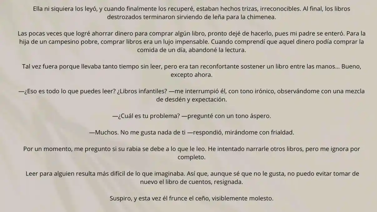 La Doncella Secreta Del Conde (Novela) - Capítulo 9 - Página 5 - LectorTMOo