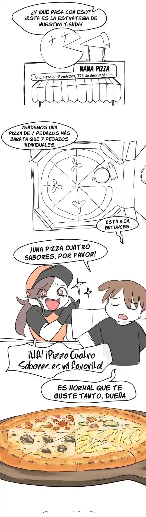 La Dueña De La Pizzería, A Quien Le Encanta La Pizza - Capítulo 2 - Página 5 - LectorTMOo