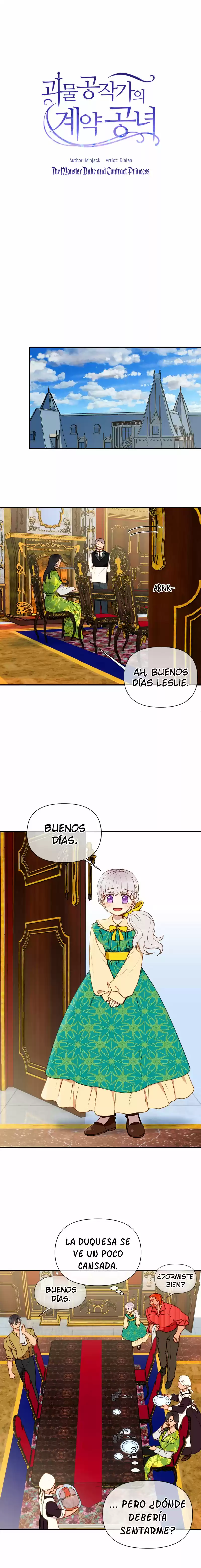 La Duquesa Monstruosa Y La Princesa Del Contrato - Capítulo 17 - Página 3 - LectorTMOo