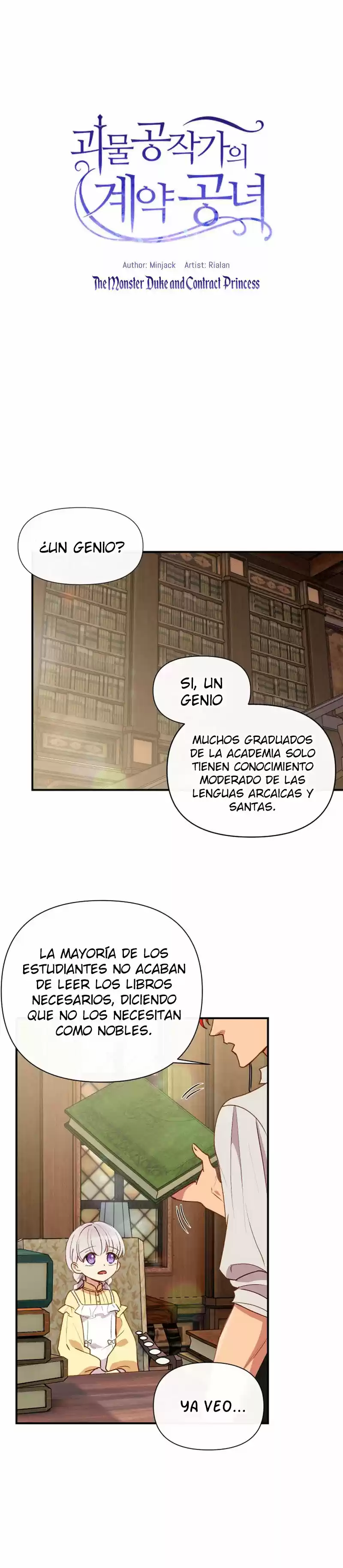 La Duquesa Monstruosa Y La Princesa Del Contrato - Capítulo 23 - Página 3 - LectorTMOo