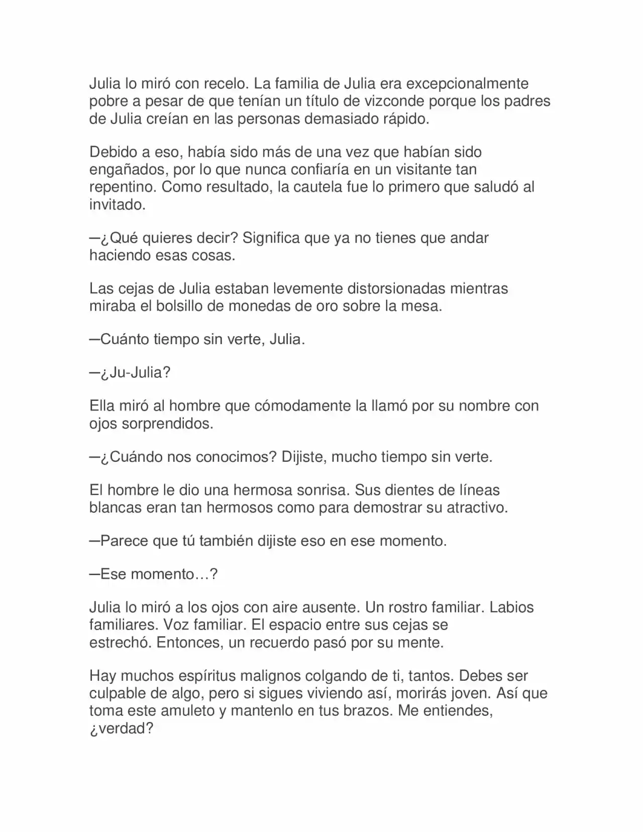 La Duquesa Que Ve Fantasmas (Novela) - Capítulo 2 - Página 7 - LectorTMOo