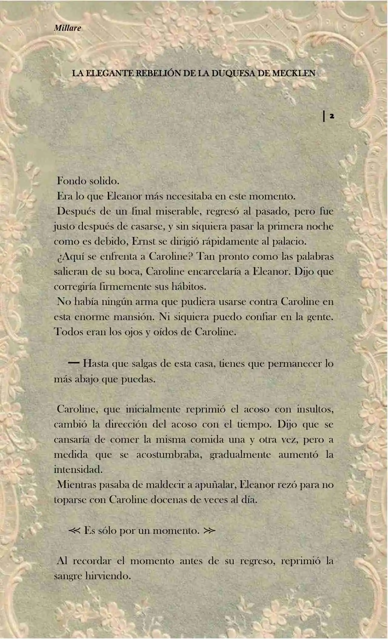 La Elegante Rebelión De La Duquesa - Capítulo 2 - Página 4 - LectorTMOo