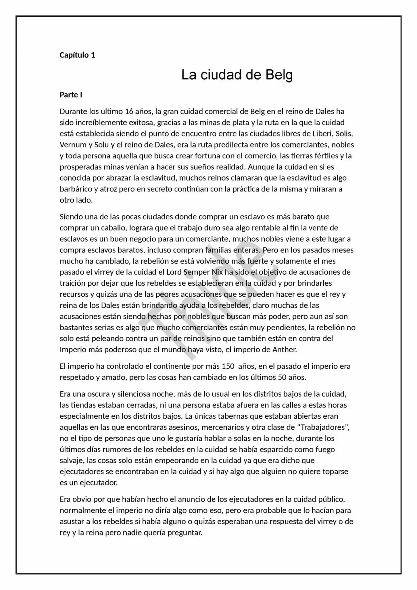 La Emperatriz De Volvió A Casar (Novela) - Capítulo 1 - Página 1 - LectorTMOo