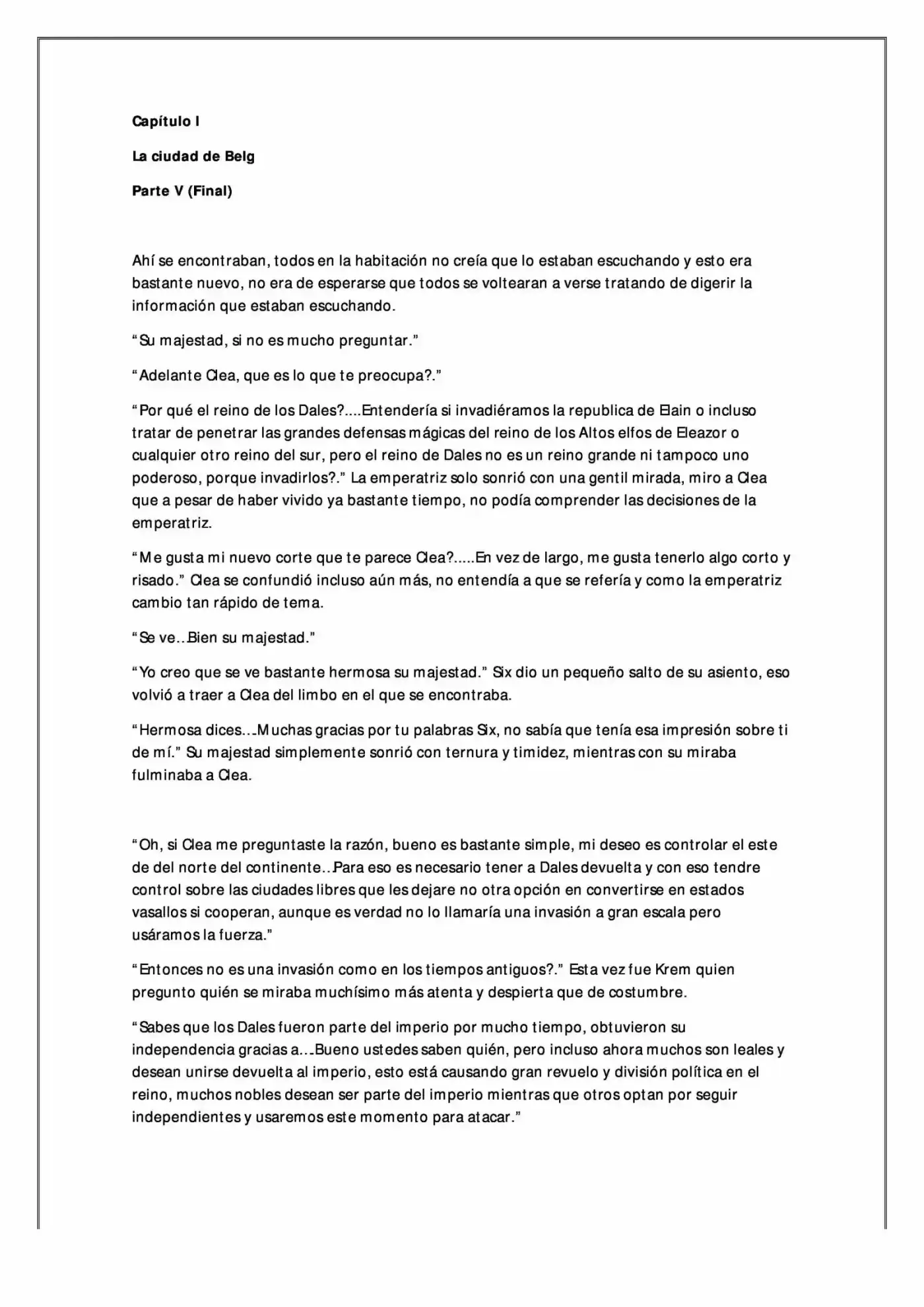 La Emperatriz De Volvió A Casar (Novela) - Capítulo 5 - Página 1 - LectorTMOo