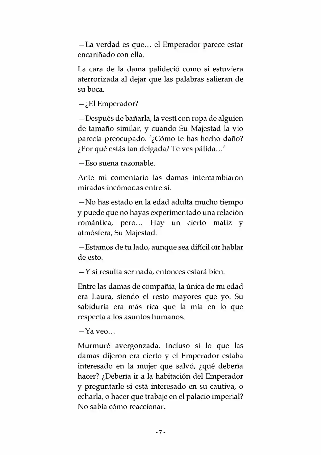 La Emperatriz Se Casó Nuevamente (Novela) - Capítulo 1 - Página 8 - LectorTMOo